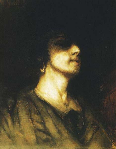 Maurycy Gottlieb Self-portrait. Germany oil painting art